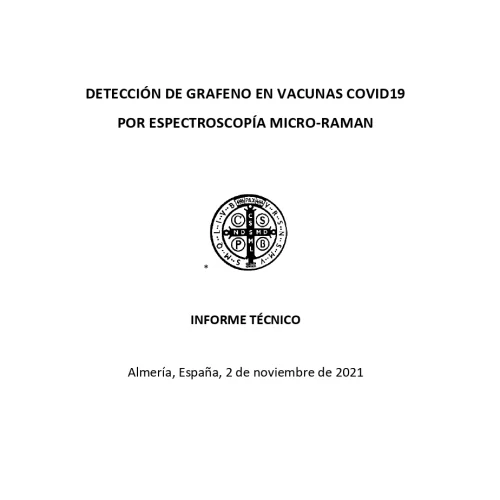 Detección de grafeno en vacunas COVID19 por espectroscopía Micro-RAMAN