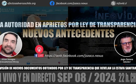 Nuevos Antecedentes / Infovid – Efectos Adversos Chile