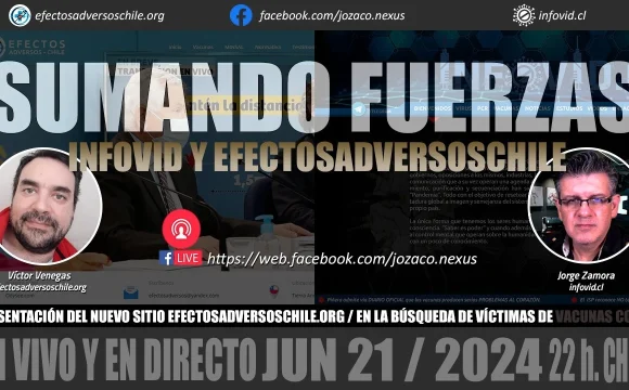 Sumando Fuerzas / Infovid – Efectos Adversos Chile