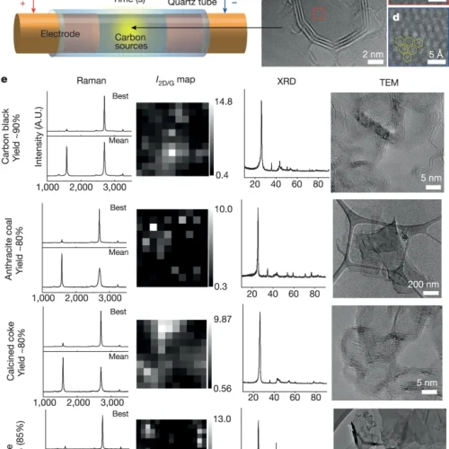 Basura orgánica convertida en grafeno: alta calidad a bajo precio